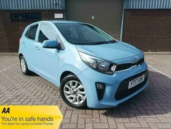 Blue Used 2017 Kia Picanto 2 Hatchback | £6,299 (Fair price)