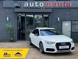 White Used 2017 Audi A4 Black Edition Sedan | £13,499 (A bit pricey)