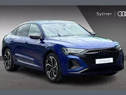Blue Used 2024 Audi Q8 e-tron Black Edition SUV | £53,500