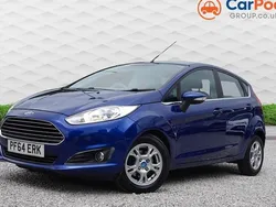 Blue Used 2015 Ford Fiesta Zetec Hatchback | £4,490 (Good price)