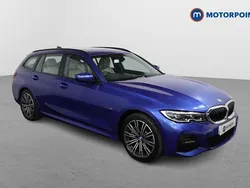 Blue Used 2021 BMW 330e M Sport Estate | £22,499 (Fair price)