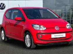 Red Used 2015 VW up! high up! Hatchback | £6,495 (Fair price)