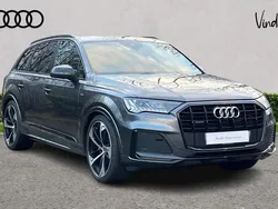 Grey Used 2021 Audi Q7 Black Edition SUV | £45,200 (Fair price)