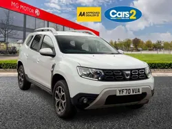 White Used 2020 Dacia Duster Prestige SUV | £12,514 (Fair price)
