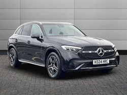 Black Used 2024 Mercedes GLC300e AMG line SUV | £41,995 (Fair price)