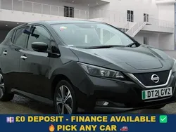 Black Used 2021 Nissan Leaf N-Connecta Hatchback | £9,549 (Good price)