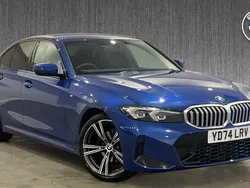 Blue Used 2024 BMW 320 M Sport | £29,699 (Fair price)