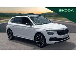 White Used 2024 Skoda Kamiq Monte Carlo SUV | £23,495 (A bit pricey)