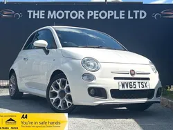 White Used 2015 Fiat 500 S Hatchback | £3,695 (Good price)