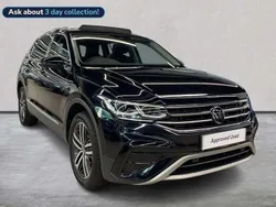 Black Used 2022 VW Tiguan Allspace Elegance SUV | £27,499 (Fair price)