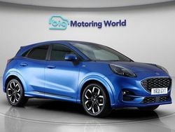 Blue Used 2021 Ford Puma Gen-E ST-Line X SUV | £13,400 (Good price)