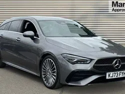 Grey Used 2024 Mercedes CLA180 AMG Line Premium Sedan | £26,990 (Good price)