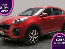 Red Used 2017 Kia Sportage GT-Line SUV | £14,419 (Good price)