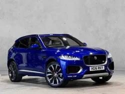 Blue Used 2016 Jaguar F-Pace First Edition SUV | £18,990 (Fair price)