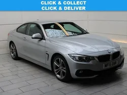 Silver Used 2015 BMW 420 Sport Line Coupe | £8,700 (Fair price)