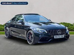 Black Used 2021 Mercedes C63S AMG Premium Plus | £51,000