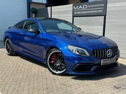Blue Used 2019 Mercedes C63S AMG Premium Plus Coupe | £44,995 (Fair price)