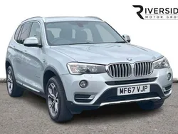 Grey Used 2017 BMW X3 xLine SUV | £15,450 (Fair price)