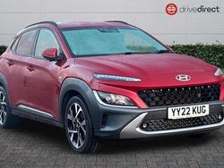 Red Used 2022 Hyundai Kona Premium SUV | £14,345 (Fair price)