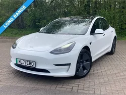 White Used 2021 Tesla Model 3 Long Range Sedan | £36,495