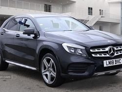 Black Used 2018 Mercedes GLA200 AMG line SUV | £10,995 (Fair price)