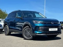 Blue New 2025 VW Tiguan Match SUV | £38,995 (Fair price)