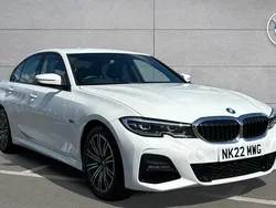 White Used 2022 BMW 330e M Sport Sedan | £25,000 (Good price)