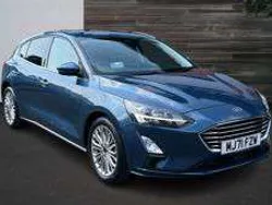 Blue Used 2021 Ford Focus Titanium X Hatchback | £15,999 (Fair price)