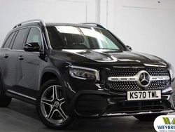 Cosmos black Used 2021 Mercedes GLB220 AMG line SUV | £28,995 (A bit pricey)