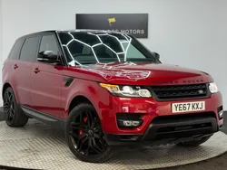 Red Used 2017 Land Rover Range Rover Sport HSE Dynamic SUV | £23,999 (Expensive)