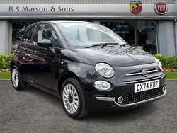 Black New 2025 Fiat 500 S Hatchback | £15,995 (Expensive)