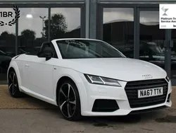 White Used 2017 Audi TT Roadster Black Edition Cabriolet | £17,490 (Fair price)