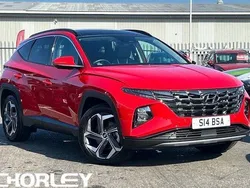 Red Used 2023 Hyundai Tucson Ultimate SUV | £26,639 (Fair price)