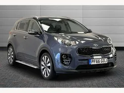 Blue Used 2016 Kia Sportage 2 SUV | £9,550 (Fair price)