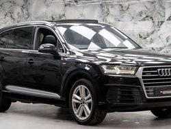 Black Used 2015 Audi Q7 S-Line SUV | £21,989 (Fair price)