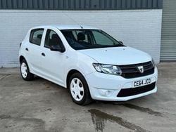 White Used 2014 Dacia Sandero Ambiance Hatchback | £2,495 (Good price)