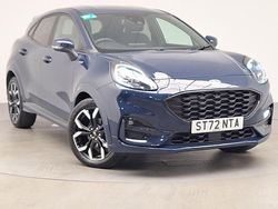 Blue Used 2022 Ford Puma ST-Line X Hatchback | £17,998 (Fair price)