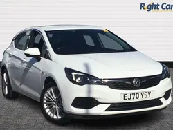 White Used 2020 Vauxhall Astra Elite Hatchback | £10,799 (Fair price)