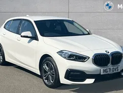 Alpine white Used 2022 BMW 118 Sport Line Hatchback | £19,566 (Good price)
