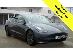 Grey Used 2021 Tesla Model 3 Long Range Sedan | £19,695 (Fair price)