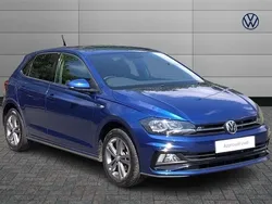 Blue Used 2020 VW Polo R-line Hatchback | £13,159 (Fair price)