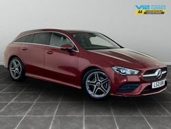 Red Used 2021 Mercedes CLA180 AMG line Sedan | £14,895 (Super price)