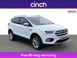 White Used 2018 Ford Kuga Titanium SUV | £9,829 (Good price)