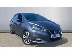 Grey Used 2021 Nissan Micra Tekna Hatchback | £15,471 (Fair price)