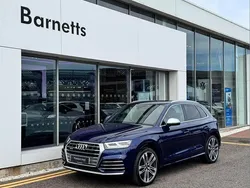 Blue Used 2020 Audi SQ5 S-Line SUV | £32,999 (Good price)