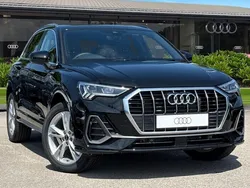 Black New 2025 Audi Q3 S-Line SUV | £37,280 (Fair price)