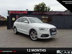 White Used 2014 Audi Q3 S-Line SUV | £8,495 (Fair price)