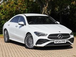 White Used 2024 Mercedes CLA220 AMG Line Premium Sedan | £30,998 (A bit pricey)
