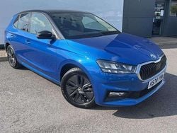 Race blue metallic black magic pearl effect Used 2025 Skoda Fabia Colour Edition Hatchback | £16,995 (Fair price)
