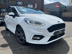 White Used 2019 Ford Fiesta ST-Line Hatchback | £7,795 (Fair price)